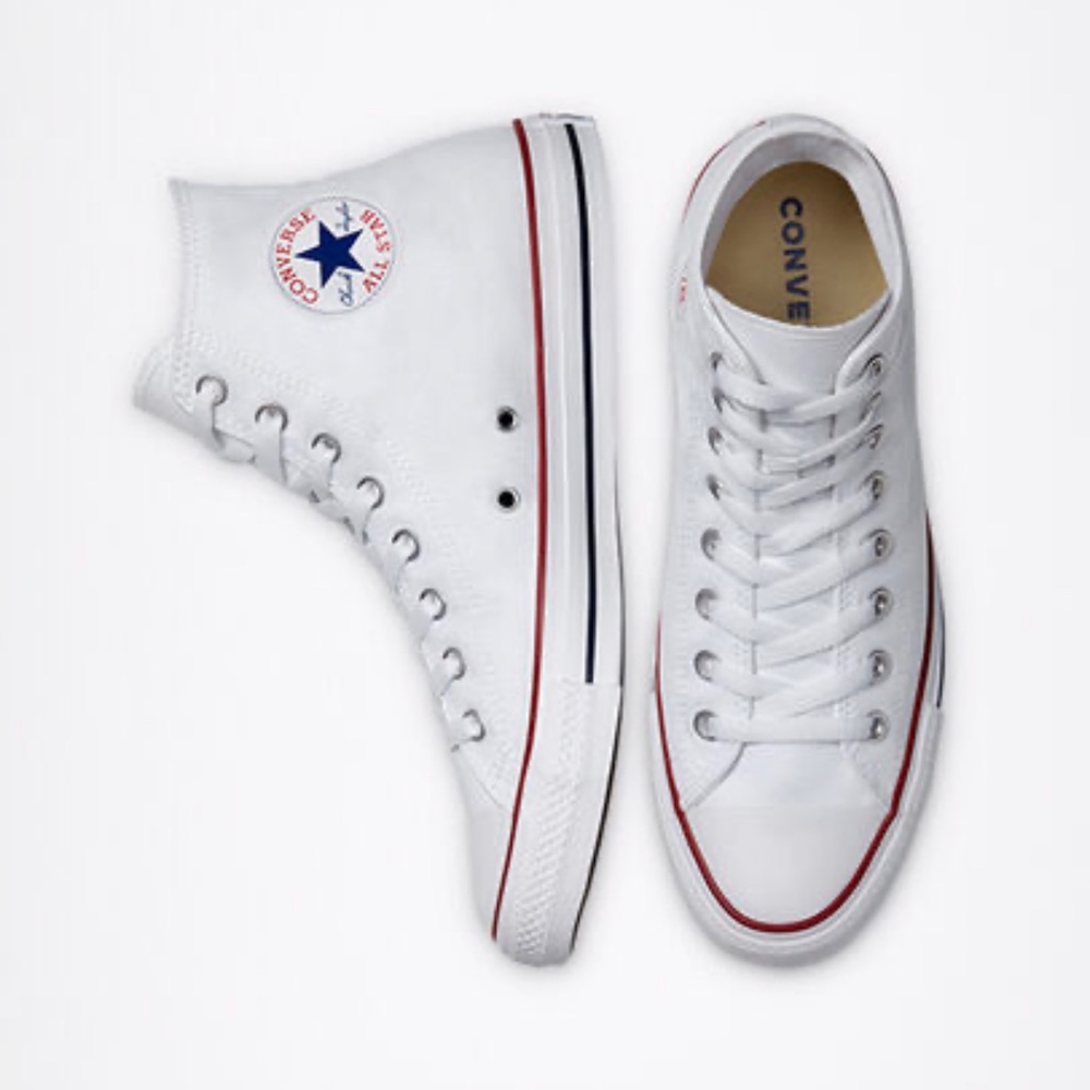 White high top converse